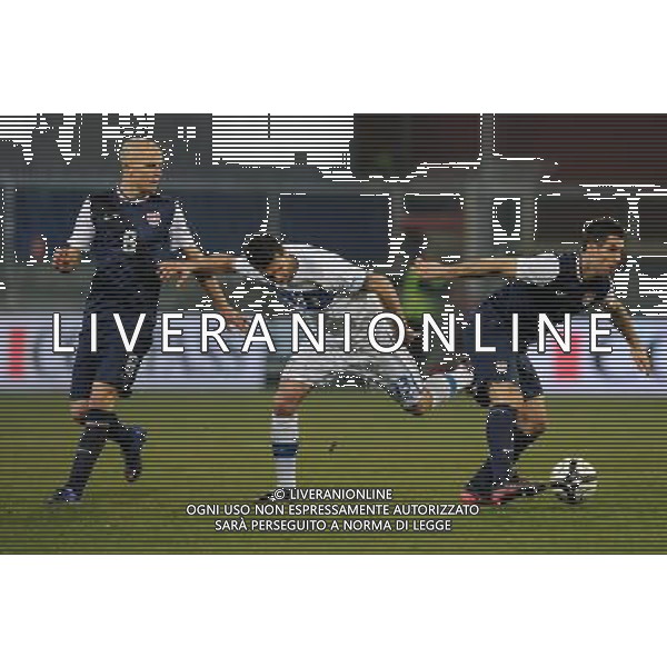 Gara Amichevole Genova - 29.02.2012 Italia-USA Nella Foto:Bocanegra Carlos-Thiago Motta-Bradley Michael /Ph.Vitez-Ag. Aldo Liverani