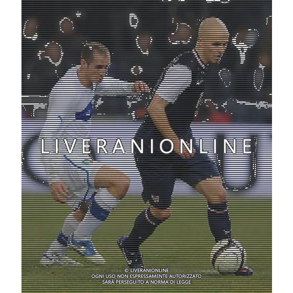 Gara Amichevole Genova - 29.02.2012 Italia-USA Nella Foto:Bradley Michael-Chiellini Giorgio /Ph.Vitez-Ag. Aldo Liverani