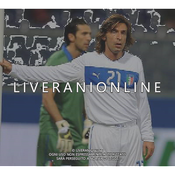 Gara Amichevole Genova - 29.02.2012 Italia-USA Nella Foto:Pirlo Andrea /Ph.Vitez-Ag. Aldo Liverani