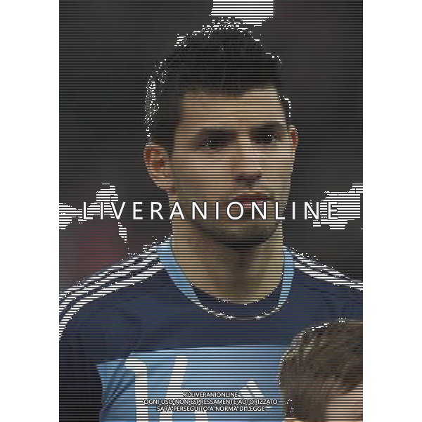 BERNA (CH) - 29/02/2012 - AMICHEVOLE SVIZZERA VS ARGENTINA - NELLA FOTO: SERGIO AGUERO - FOTO FRANCESCA SOLI / AGENZIA LIVERANI