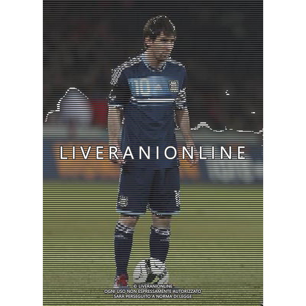 BERNA (CH) - 29/02/2012 - AMICHEVOLE SVIZZERA VS ARGENTINA - NELLA FOTO: LIONEL MESSI - FOTO FRANCESCA SOLI / AGENZIA LIVERANI