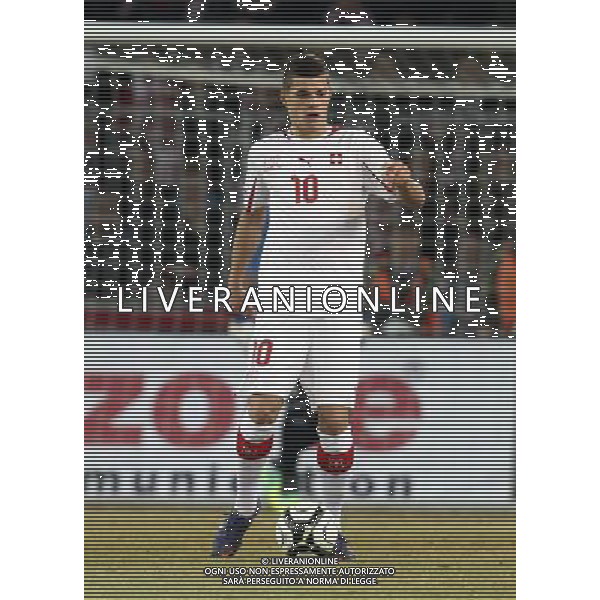 BERNA (CH) - 29/02/2012 - AMICHEVOLE SVIZZERA VS ARGENTINA - NELLA FOTO: GRANIT XHAKA - FOTO FRANCESCA SOLI / AGENZIA LIVERANI