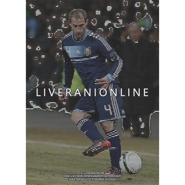 BERNA (CH) - 29/02/2012 - AMICHEVOLE SVIZZERA VS ARGENTINA - NELLA FOTO: PABLO ZABALETA - FOTO FRANCESCA SOLI / AGENZIA LIVERANI