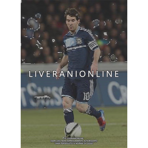 BERNA (CH) - 29/02/2012 - AMICHEVOLE SVIZZERA VS ARGENTINA - NELLA FOTO: LIONEL MESSI - FOTO FRANCESCA SOLI / AGENZIA LIVERANI