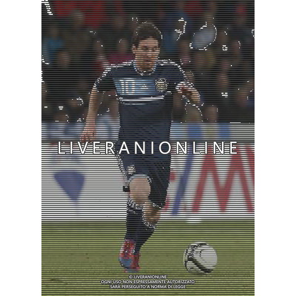 BERNA (CH) - 29/02/2012 - AMICHEVOLE SVIZZERA VS ARGENTINA - NELLA FOTO: LIONEL MESSI - FOTO FRANCESCA SOLI / AGENZIA LIVERANI