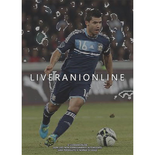 BERNA (CH) - 29/02/2012 - AMICHEVOLE SVIZZERA VS ARGENTINA - NELLA FOTO: SERGIO AGUERO - FOTO FRANCESCA SOLI / AGENZIA LIVERANI