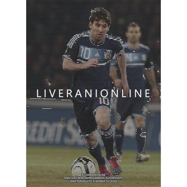 BERNA (CH) - 29/02/2012 - AMICHEVOLE SVIZZERA VS ARGENTINA - NELLA FOTO: LIONEL MESSI - FOTO FRANCESCA SOLI / AGENZIA LIVERANI