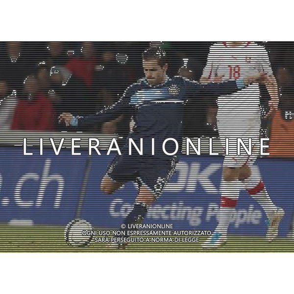 BERNA (CH) - 29/02/2012 - AMICHEVOLE SVIZZERA VS ARGENTINA - NELLA FOTO: FERNANDO GAGO - FOTO FRANCESCA SOLI / AGENZIA LIVERANI