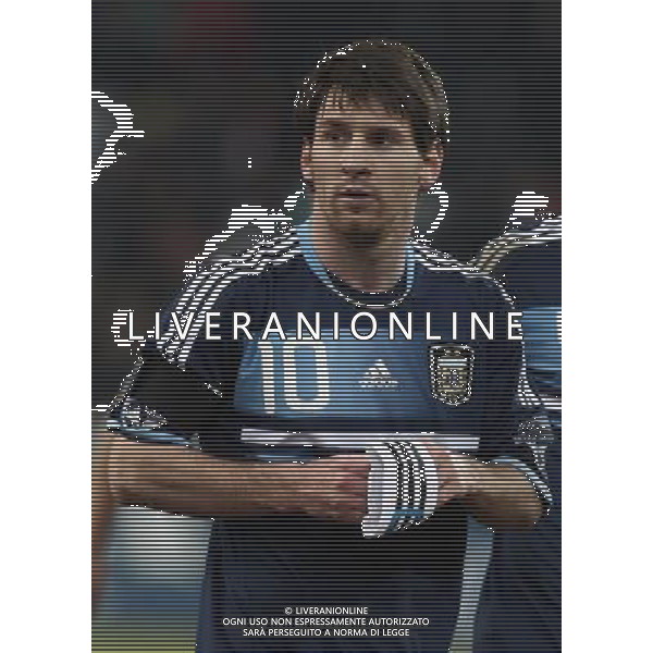 BERNA (CH) - 29/02/2012 - AMICHEVOLE SVIZZERA VS ARGENTINA - NELLA FOTO: LIONEL MESSI - FOTO FRANCESCA SOLI / AGENZIA LIVERANI
