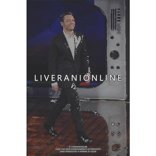 Roma - 05/03/2012 - Studio 5 Cinecitta\' - Trasmissione Televisiva - \' PANARIELLO NON ESISTE \' Prima Puntata - nella foto: Tiziano Ferro ©Corradetti - Ag. Aldo Liverani Sas