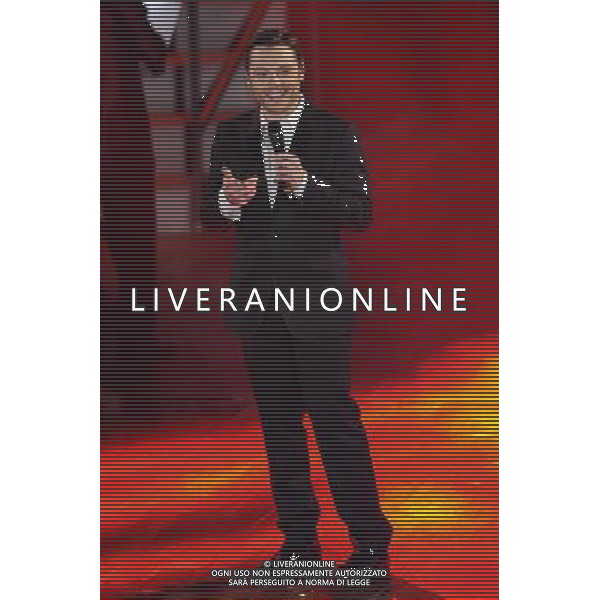 Roma - 05/03/2012 - Studio 5 Cinecitta\' - Trasmissione Televisiva - \' PANARIELLO NON ESISTE \' Prima Puntata - nella foto: Tiziano Ferro ©Corradetti - Ag. Aldo Liverani Sas