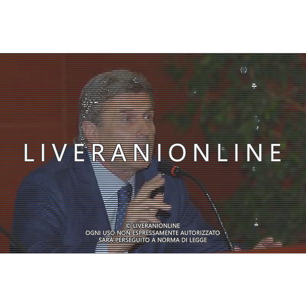 Milano, 15 / 06 / 2004 Presentazione \'la Storia della Nazionale Azzurra dal Primo Mondiale all\'Europeo 2004 del n¡ 3-2004 de l\'Europeo nella foto: Giacinto Facchetti foto Danilo Recalcati/AG.Aldo Liverani