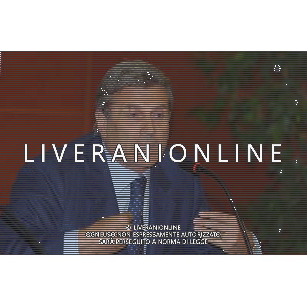 Milano, 15 / 06 / 2004 Presentazione \'la Storia della Nazionale Azzurra dal Primo Mondiale all\'Europeo 2004 del n¡ 3-2004 de l\'Europeo nella foto: Giacinto Facchetti foto Danilo Recalcati/AG.Aldo Liverani