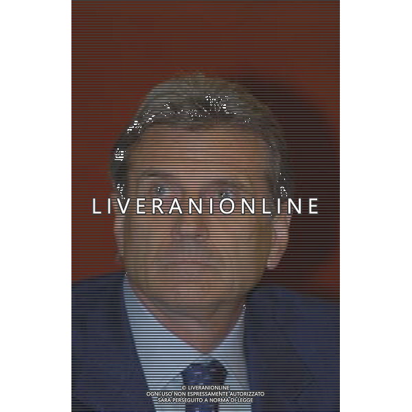 Milano, 15 / 06 / 2004 Presentazione \'la Storia della Nazionale Azzurra dal Primo Mondiale all\'Europeo 2004 del n¡ 3-2004 de l\'Europeo nella foto: Giacinto Facchetti foto Danilo Recalcati/AG.Aldo Liverani