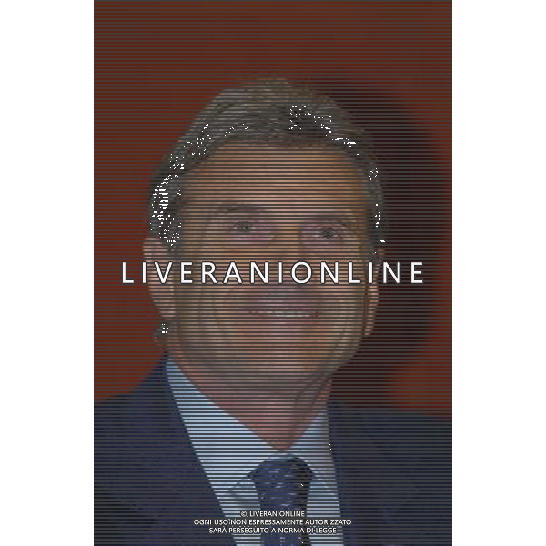 Milano, 15 / 06 / 2004 Presentazione \'la Storia della Nazionale Azzurra dal Primo Mondiale all\'Europeo 2004 del n¡ 3-2004 de l\'Europeo nella foto: Giacinto Facchetti foto Danilo Recalcati/AG.Aldo Liverani