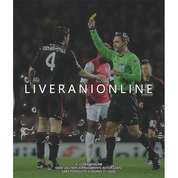 UEFA Champions League 2011/2012 Ottavi di Finale Ritorno Londra - 06.03.2012 Arsenal-Milan Nella Foto:van bommel ammonito /Ph.Vitez-Ag. Aldo Liverani