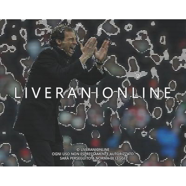 UEFA Champions League 2011/2012 Ottavi di Finale Ritorno Londra - 06.03.2012 Arsenal-Milan Nella Foto:allegri massimiliano /Ph.Vitez-Ag. Aldo Liverani