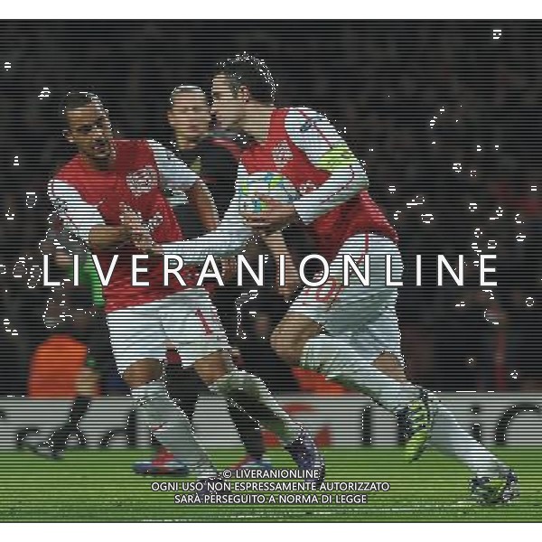 UEFA Champions League 2011/2012 Ottavi di Finale Ritorno Londra - 06.03.2012 Arsenal-Milan Nella Foto:van persie esulta /Ph.Vitez-Ag. Aldo Liverani