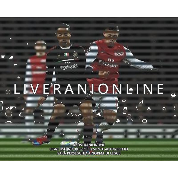 UEFA Champions League 2011/2012 Ottavi di Finale Ritorno Londra - 06.03.2012 Arsenal-Milan Nella Foto:emanuelson chamberlain /Ph.Vitez-Ag. Aldo Liverani