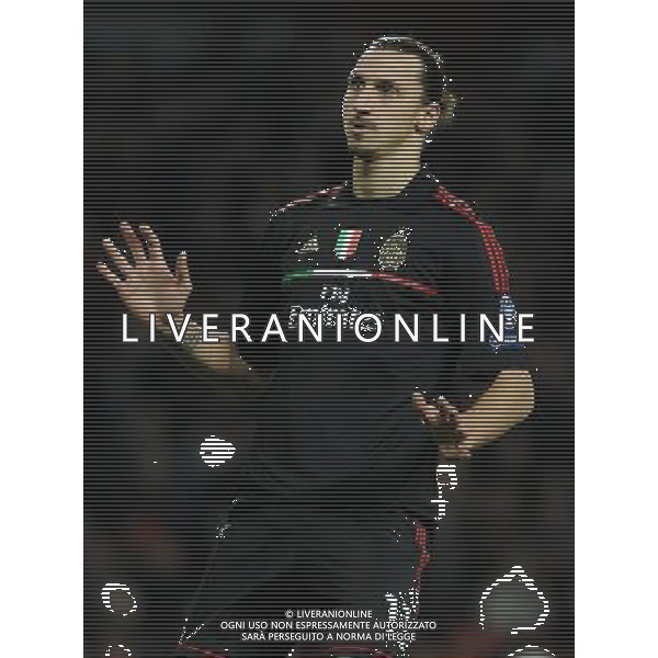 UEFA Champions League 2011/2012 Ottavi di Finale Ritorno Londra - 06.03.2012 Arsenal-Milan Nella Foto:ibrahimovic zlatan /Ph.Vitez-Ag. Aldo Liverani