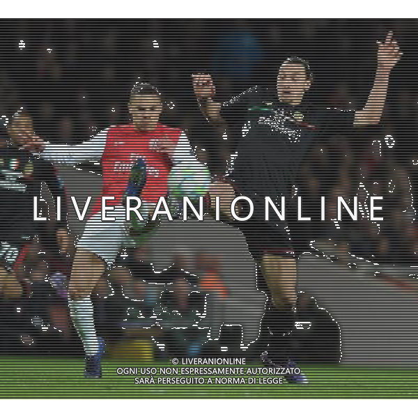 UEFA Champions League 2011/2012 Ottavi di Finale Ritorno Londra - 06.03.2012 Arsenal-Milan Nella Foto:ibrahimovic zlatan- gibbs /Ph.Vitez-Ag. Aldo Liverani