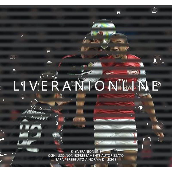 UEFA Champions League 2011/2012 Ottavi di Finale Ritorno Londra - 06.03.2012 Arsenal-Milan Nella Foto:walcott thiago silva /Ph.Vitez-Ag. Aldo Liverani
