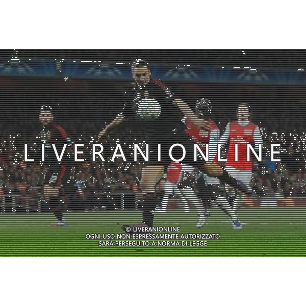 UEFA Champions League 2011/2012 Ottavi di Finale Ritorno Londra - 06.03.2012 Arsenal-Milan Nella Foto:occasione ibrahimovic /Ph.Vitez-Ag. Aldo Liverani