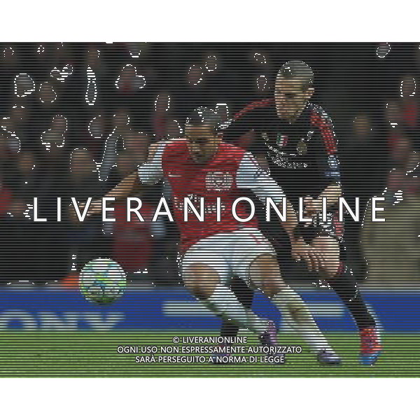 UEFA Champions League 2011/2012 Ottavi di Finale Ritorno Londra - 06.03.2012 Arsenal-Milan Nella Foto:walcott mesbah /Ph.Vitez-Ag. Aldo Liverani