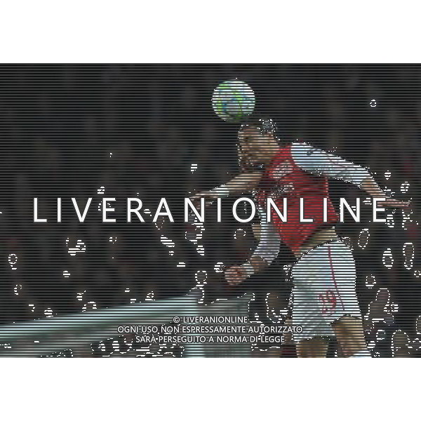 UEFA Champions League 2011/2012 Ottavi di Finale Ritorno Londra - 06.03.2012 Arsenal-Milan Nella Foto:chamakh thiago silva /Ph.Vitez-Ag. Aldo Liverani