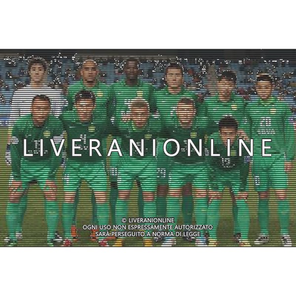 (120306) -- ULSAN, March 6, 2012 () -- Start players of Beijing Guoan pose before their Group F match of the AFC Champions League against Ulsan Hyundai in Ulsan, South Korea, March 6, 2012. Ulsan Hyundai won 2-1. (/Park Jin hee) AG ALDO LIVERANI S A S ONLY ITALY