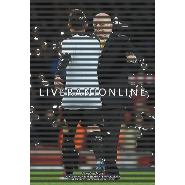 UEFA Champions League 2011/2012 Ottavi di Finale Ritorno Londra - 06.03.2012 Arsenal-Milan Nella Foto:Galliani Adriano /Ph.Vitez-Ag. Aldo Liverani
