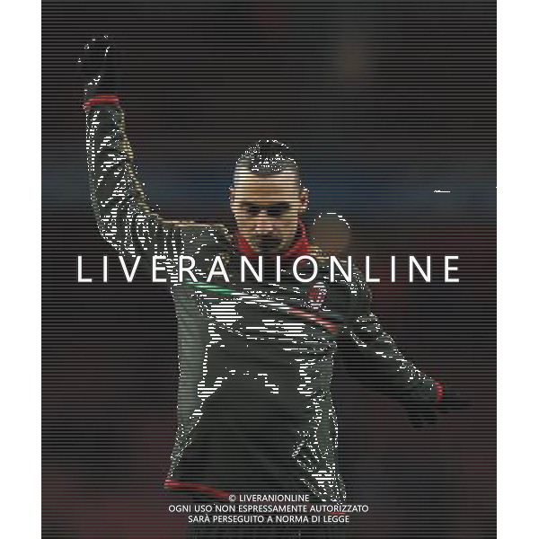 UEFA Champions League 2011/2012 Ottavi di Finale Ritorno Londra - 06.03.2012 Arsenal-Milan Nella Foto:Ibrahimovic Zlatan /Ph.Vitez-Ag. Aldo Liverani