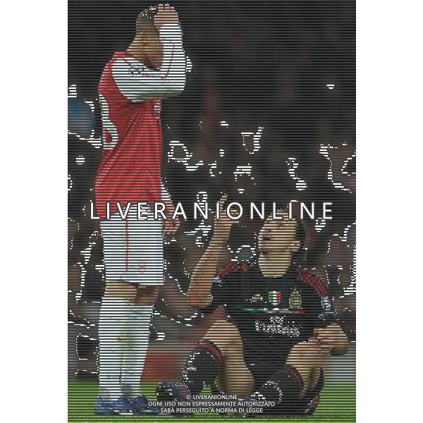 UEFA Champions League 2011/2012 Ottavi di Finale Ritorno Londra - 06.03.2012 Arsenal-Milan Nella Foto:Ibrahimovic Zlatan /Ph.Vitez-Ag. Aldo Liverani