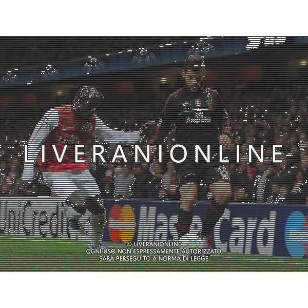 UEFA Champions League 2011/2012 Ottavi di Finale Ritorno Londra - 06.03.2012 Arsenal-Milan Nella Foto:Nocerino Antonio-Sagna Bacary /Ph.Vitez-Ag. Aldo Liverani