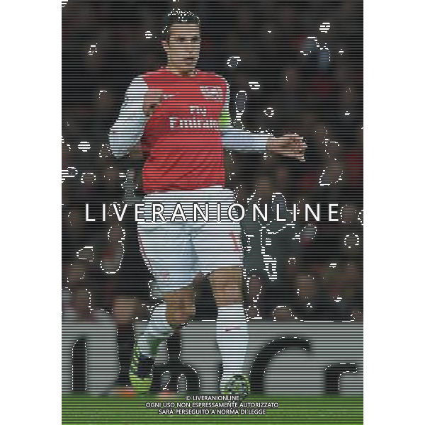 UEFA Champions League 2011/2012 Ottavi di Finale Ritorno Londra - 06.03.2012 Arsenal-Milan Nella Foto:Van Persie Robin /Ph.Vitez-Ag. Aldo Liverani