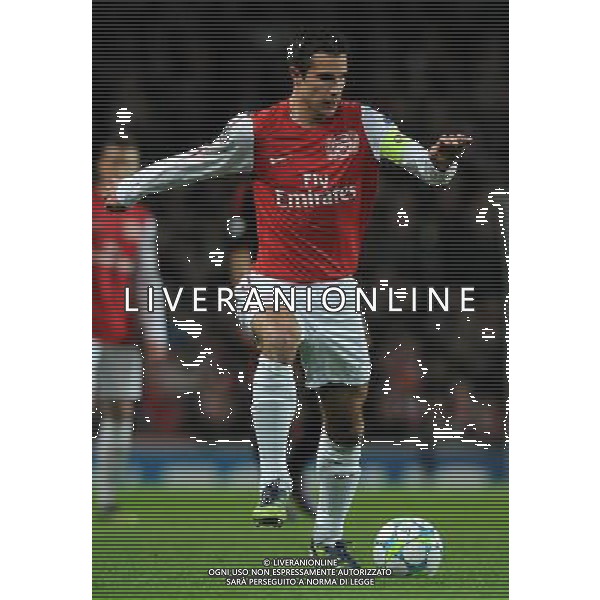UEFA Champions League 2011/2012 Ottavi di Finale Ritorno Londra - 06.03.2012 Arsenal-Milan Nella Foto:Van Persie Robin /Ph.Vitez-Ag. Aldo Liverani