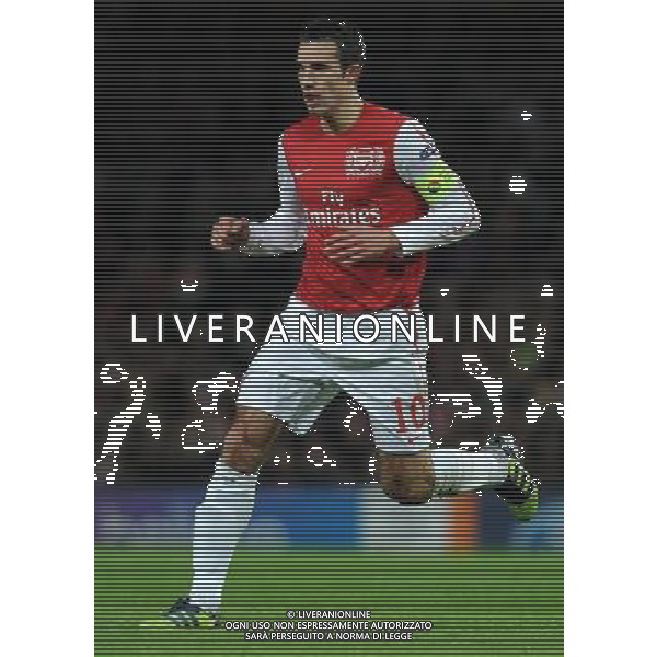 UEFA Champions League 2011/2012 Ottavi di Finale Ritorno Londra - 06.03.2012 Arsenal-Milan Nella Foto:Van Persie Robin /Ph.Vitez-Ag. Aldo Liverani