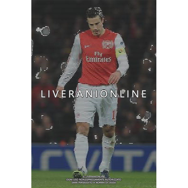 UEFA Champions League 2011/2012 Ottavi di Finale Ritorno Londra - 06.03.2012 Arsenal-Milan Nella Foto:Van Persie Robin /Ph.Vitez-Ag. Aldo Liverani