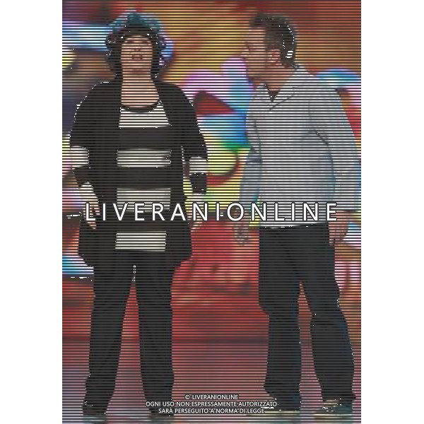 06/03//2012 TRASMISSIONE TV MEDIASET ZELIG - Teatro Arcimboldi nella foto nuzzo e di biase ph.Fiochi/AG ALDO LIVERANI SAS