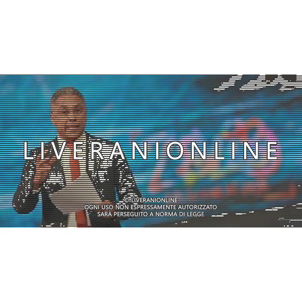 06/03//2012 TRASMISSIONE TV MEDIASET ZELIG - Teatro Arcimboldi nella foto GIORNALISTA LEZIG! ph.Fiochi/AG ALDO LIVERANI SAS