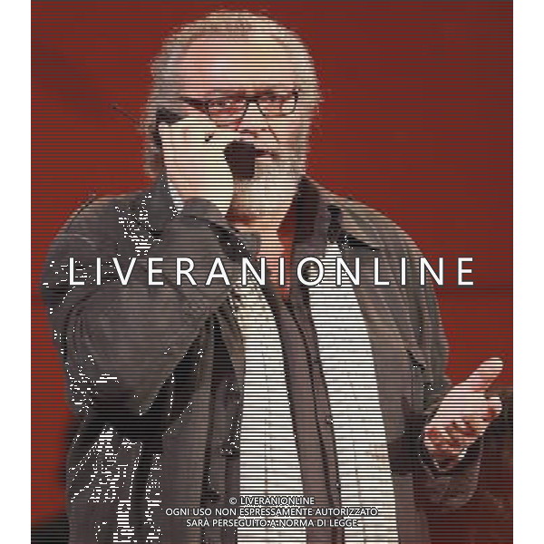 06/03//2012 TRASMISSIONE TV MEDIASET ZELIG - Teatro Arcimboldi nella foto Diego Abatantuono ph.Fiochi/AG ALDO LIVERANI SAS