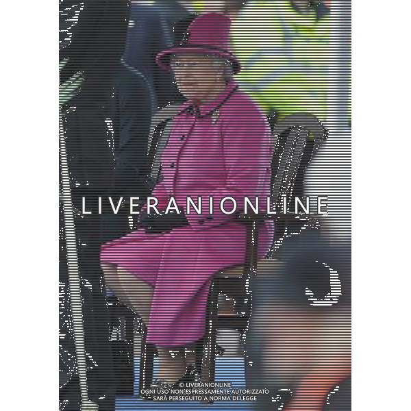  Picture Shows: The Queen, The Duke Of Edinburgh and The Duchess Of Cambridge visit Leicester, on Thursday March 08, 2012. ©photoshot/AGENZIA ALDO LIVERANI SAS - ITALY ONLY - REALI INGLESI: La Regina Elisabetta II d\'inghilterra accompagnata dal Duca di Edimburgo e da Kate Middleton Duchessa di Cambridge in visita a Leicester, 8 marzo 2012.