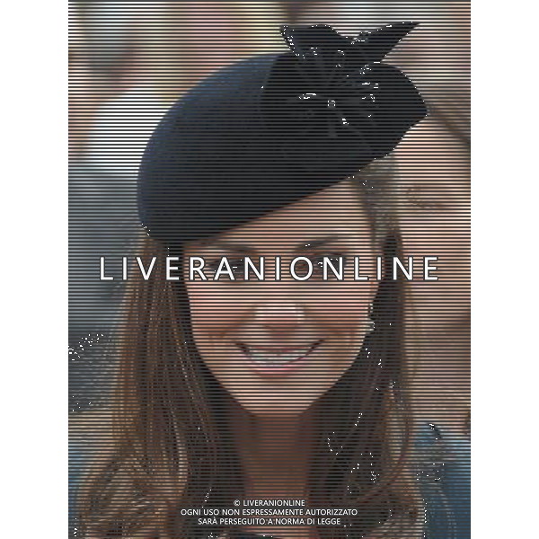  Picture Shows: The Queen, The Duke Of Edinburgh and The Duchess Of Cambridge visit Leicester, on Thursday March 08, 2012. ©photoshot/AGENZIA ALDO LIVERANI SAS - ITALY ONLY - REALI INGLESI: La Regina Elisabetta II d\'inghilterra accompagnata dal Duca di Edimburgo e da Kate Middleton Duchessa di Cambridge in visita a Leicester, 8 marzo 2012.