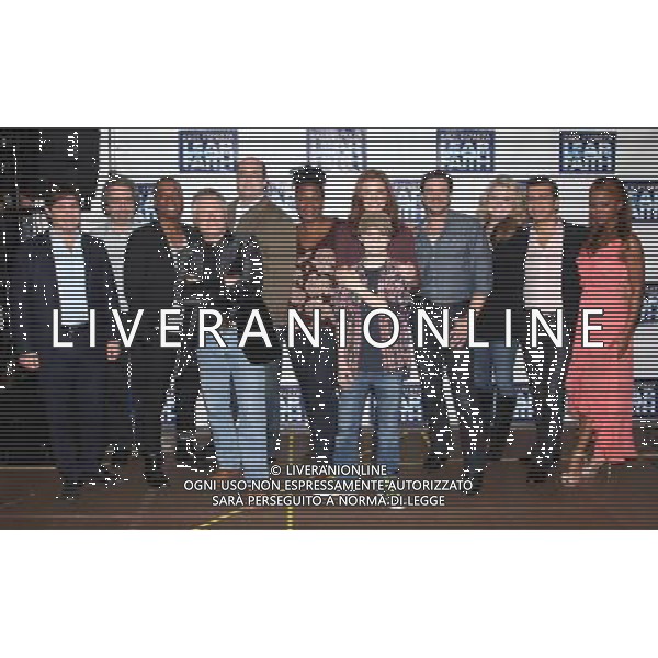 The Cast \' Creative Team attending the \'Leap Of Faith\' Meet \' Greet at the Duke 42nd Street Studios in New York City. 3/8/2012 /photoshot/ag aldo liverani /italy only