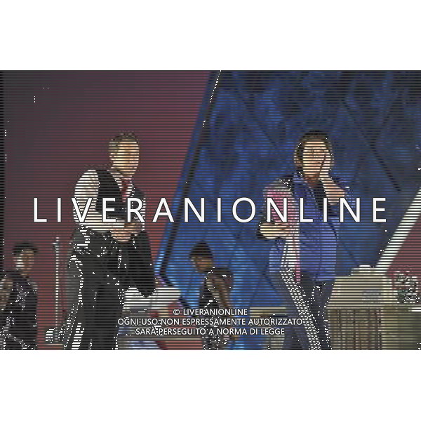 The UK premiere of a new opera Miss Fortune by leading British opera composer Judith Weir transposes the Sicilian folktale Misfortune to today as the daughter of a rich family turns her back on wealth to make her own way in the world. Royal Opera House, Covent Garden, London. : Jacques Imbrailon has Simon with Anne-Marie Owens has Donna ©PHOTOSHOT/Agenzia Aldo Liverani Sas - ITALY ONLY - EDITORIAL USE ONLY ©photoshot/Agenzia Aldo Liverani Sas - ITALY ONLY - La prima nel Regno Unito di una nuova opera teatrale di Miss Fortune del compositore d\'opera britannica Judith Weir al Royal Opera House, Covent Garden, Londra