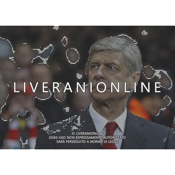 Arsenal\'s Manager Arsene Wenger Football - UEFA Champions League Group F - Arsenal v AC Milan - Tue 06 Mar 2012 - Emirates Stadium - London © CameraSport - 43 Linden Ave. Countesthorpe. Leicester. England. LE8 5PG - Tel: +44 (0) 116 277 4147 - admin@camerasport.com - www.camerasport.com AG ALDO LIVERANI S A S ONLY ITALY