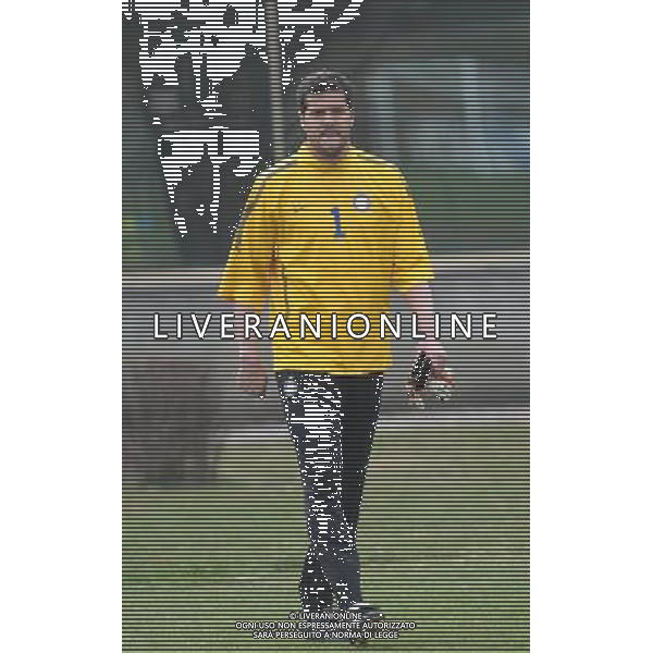 APPIANO GENTILE (CO) 12/3/2012 CHAMPIONS LEAGUE ALLENAMENTO FC INTERNAZIONALE NELLA FOTO JULIO CESAR FOTO ROMANO/AG ALDO LIVERANI