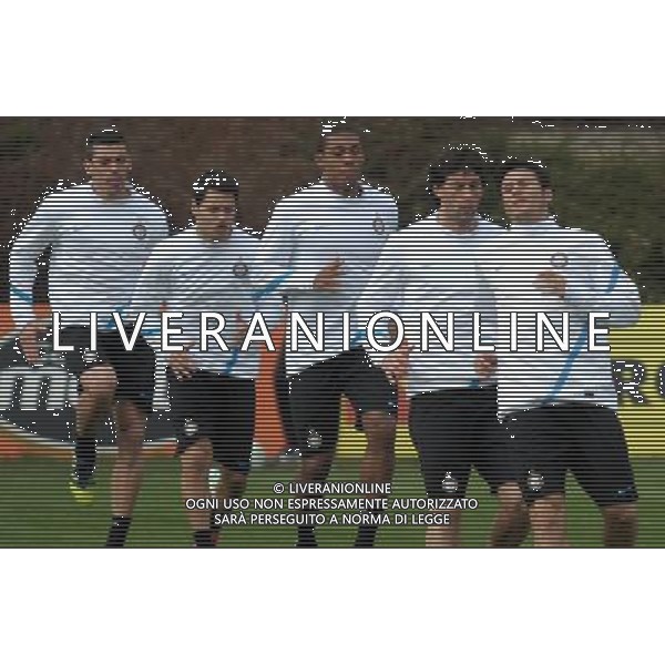 APPIANO GENTILE (CO) 12/3/2012 CHAMPIONS LEAGUE ALLENAMENTO FC INTERNAZIONALE NELLA FOTO ALLENAMENTO INTER FOTO ROMANO/AG ALDO LIVERANI