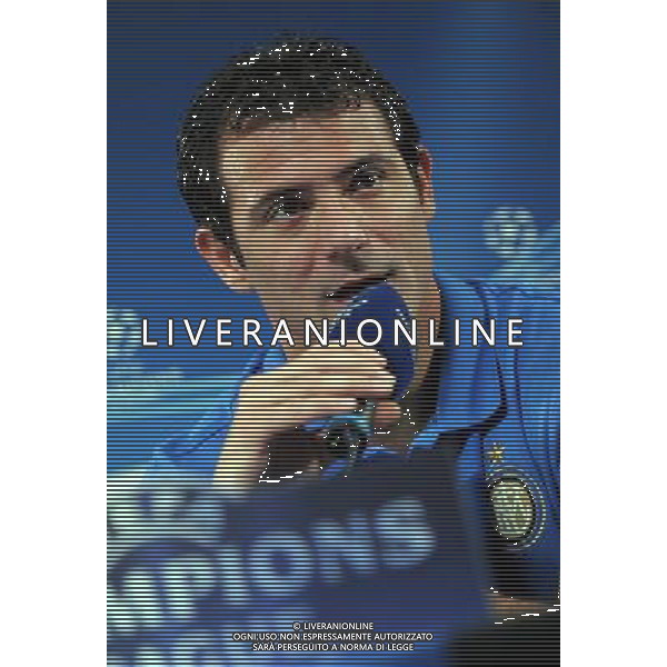 APPIANO GENTILE (CO) 12/3/2012 CONFERENZA STAMPA FC INTERNAZIONALE - CHAMPIONS LEAGUE NELLA FOTO DEJAN STANKOVIC ©ROMANO/AGENZIA ALDO LIVERANI SAS