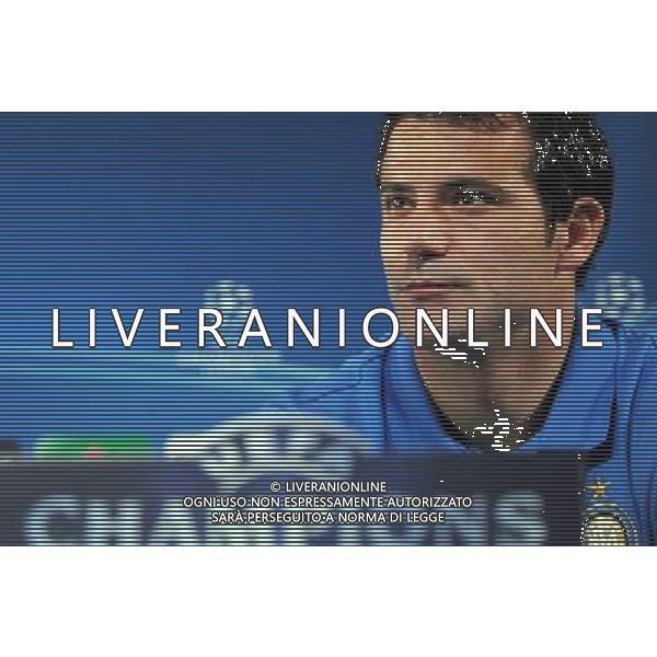 APPIANO GENTILE (CO) 12/3/2012 CONFERENZA STAMPA FC INTERNAZIONALE - CHAMPIONS LEAGUE NELLA FOTO DEJAN STANKOVIC ©ROMANO/AGENZIA ALDO LIVERANI SAS
